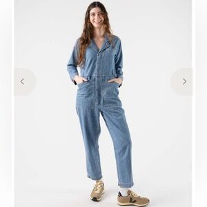 Alex Mill Shoreditch Denim Jumpsuit Size X- Large